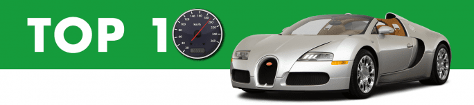 Top 10 Fastest Cars